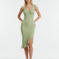 Shapewear Sleeveless Sculpting Seamless Dress Set