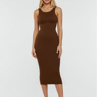 Shapewear Eco-Friendly Sculpting Seamless Midi Dress Set