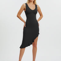 Shapewear Sleeveless Sculpting Seamless Dress Set