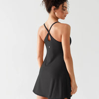 BRXL A-Line Cross-Back Tennis Dress