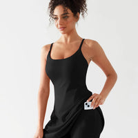 BRXL A-Line Cross-Back Tennis Dress