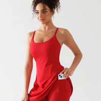 BRXL A-Line Cross-Back Tennis Dress