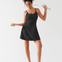 BRXL A-Line Cross-Back Tennis Dress