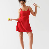 BRXL A-Line Cross-Back Tennis Dress