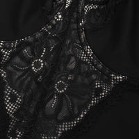 Shapewear Tummy Control Lace Inset Midi Dress