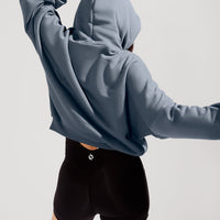Pullover Cloud Hoodie - Denim Blue