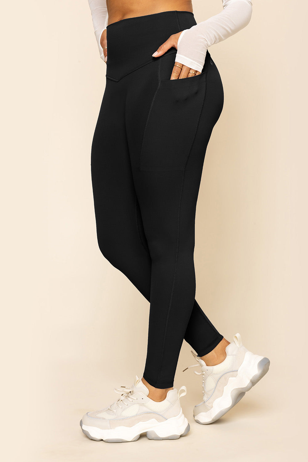 Peekabooty Supersculpt™ Legging - Black