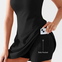 BRXL A-Line Cross-Back Tennis Dress