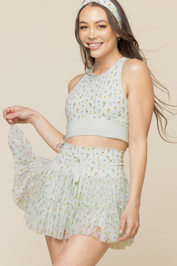 Pirouette Skort - Meadow