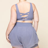 Cadence Short - Blue Mist
