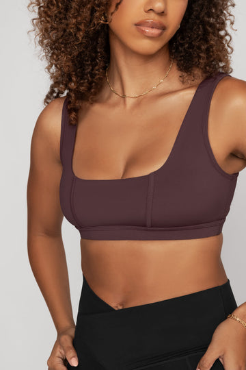 Corset Bra - Moody Mauve