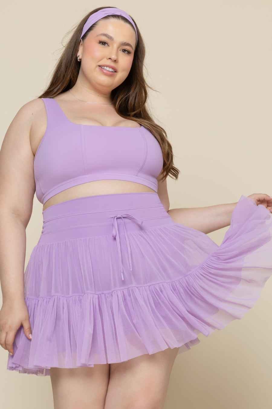 Pirouette Skort - Mystic Purple