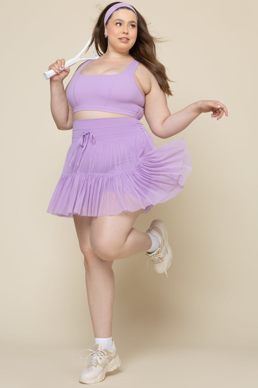 Pirouette Skort - Mystic Purple