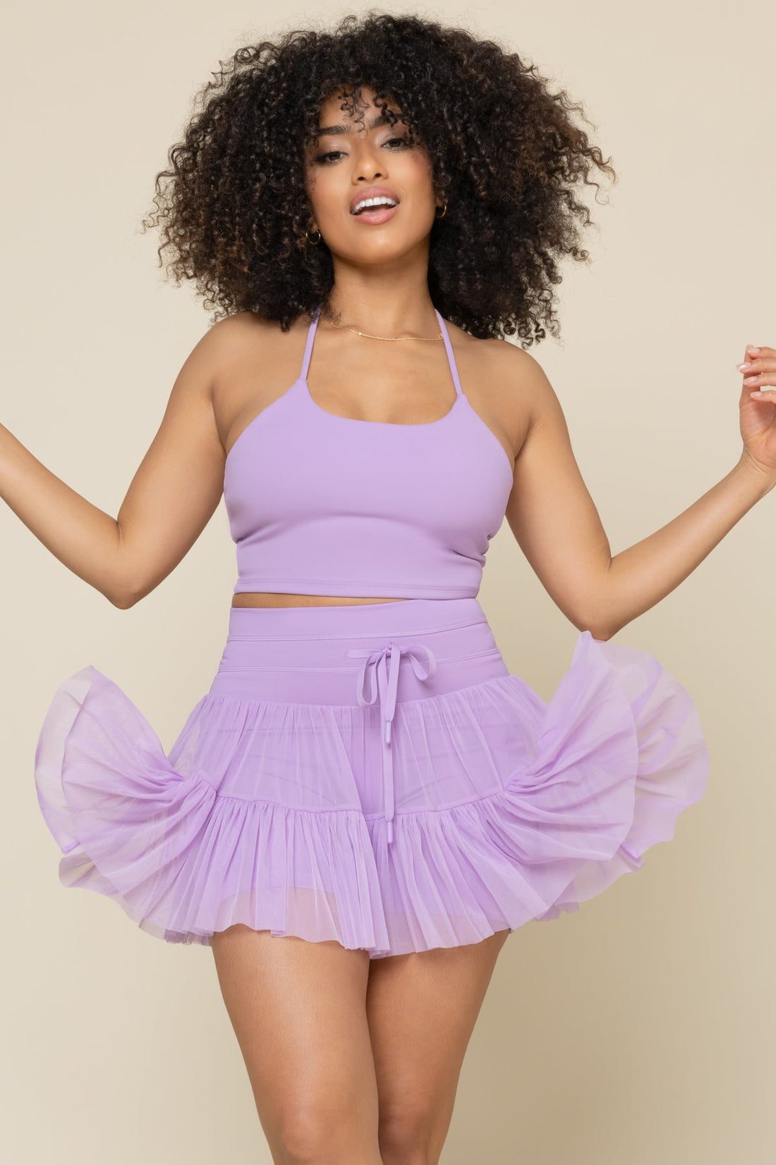 Pirouette Skort - Mystic Purple