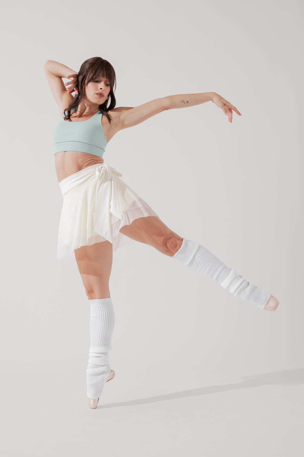 Juliet Wrap Skort - Coconut Cream