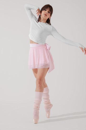 Juliet Wrap Skort - Petal Pink