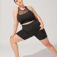 Supersculpt™ Biker Short with Pockets - Black