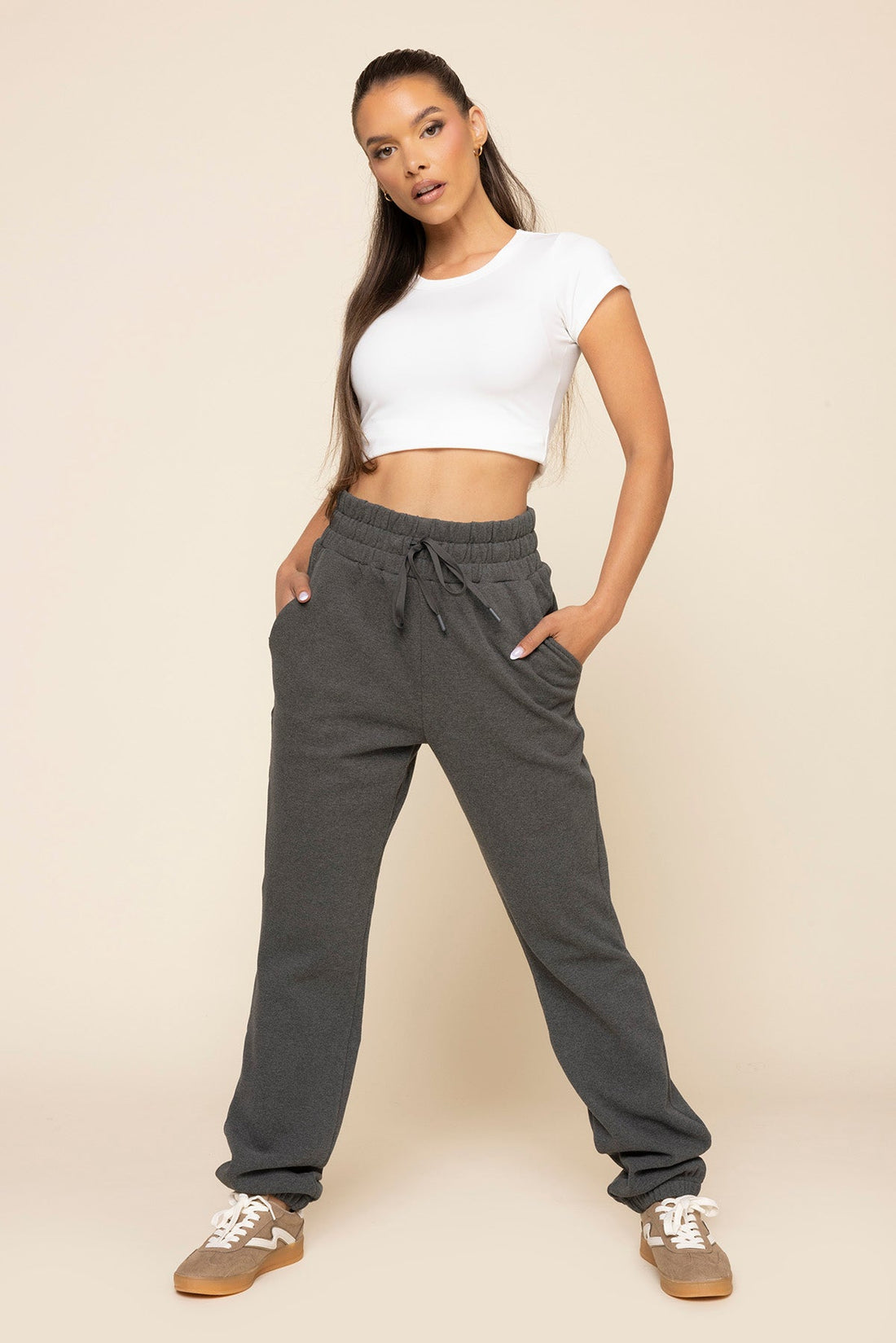 Ooey Gooey Sweatpant - Charcoal Heather