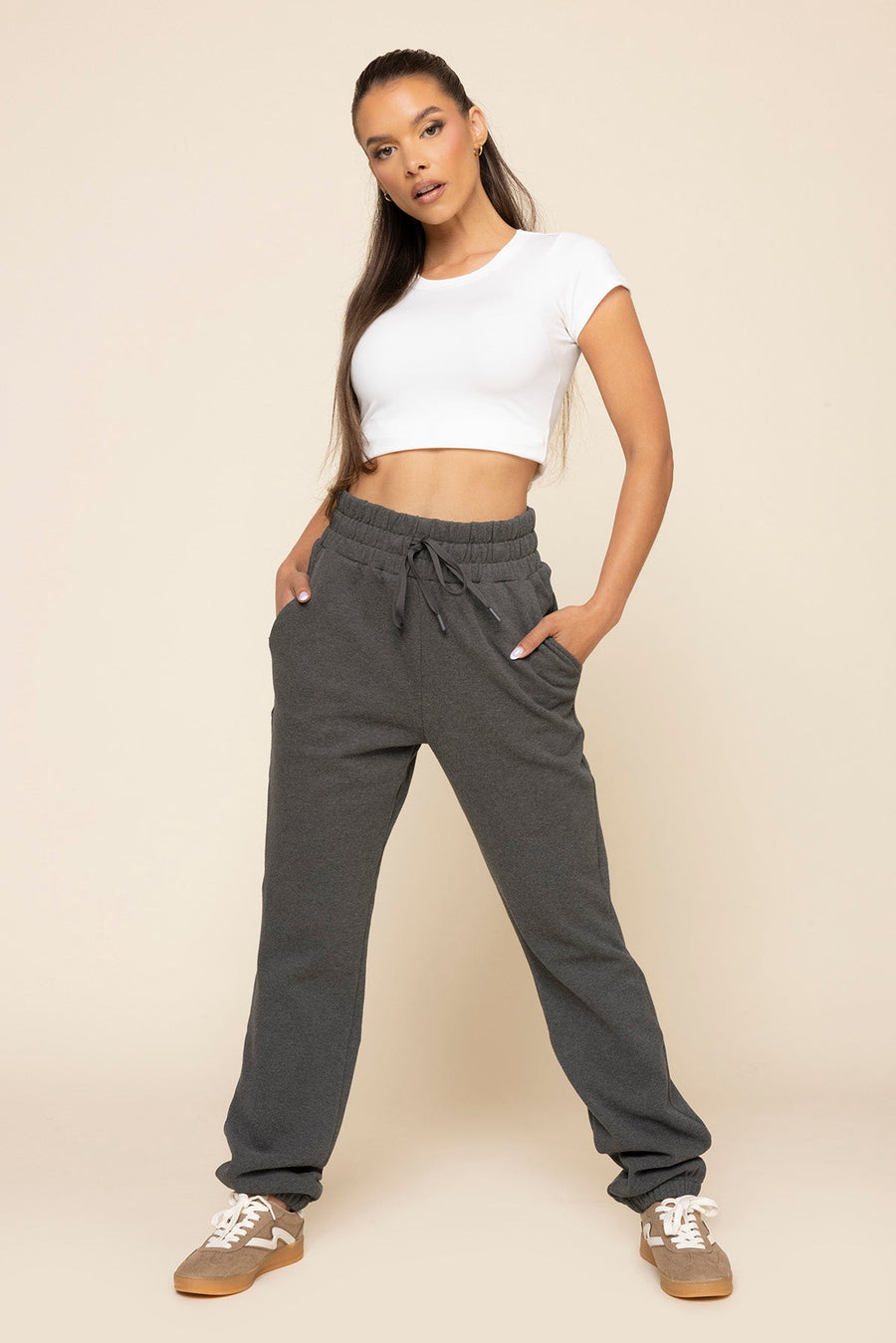 Ooey Gooey Sweatpant - Charcoal Heather