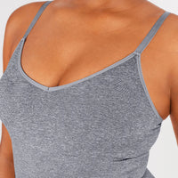 Shaper Eco-Friendly Spaghetti Strap V-Neck Seamless Dress