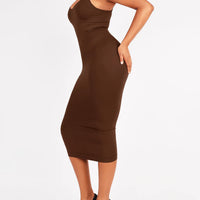 Shapewear Sleeveless Sculpting Seamless Dress Set