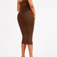 Shapewear Sleeveless Sculpting Seamless Dress Set