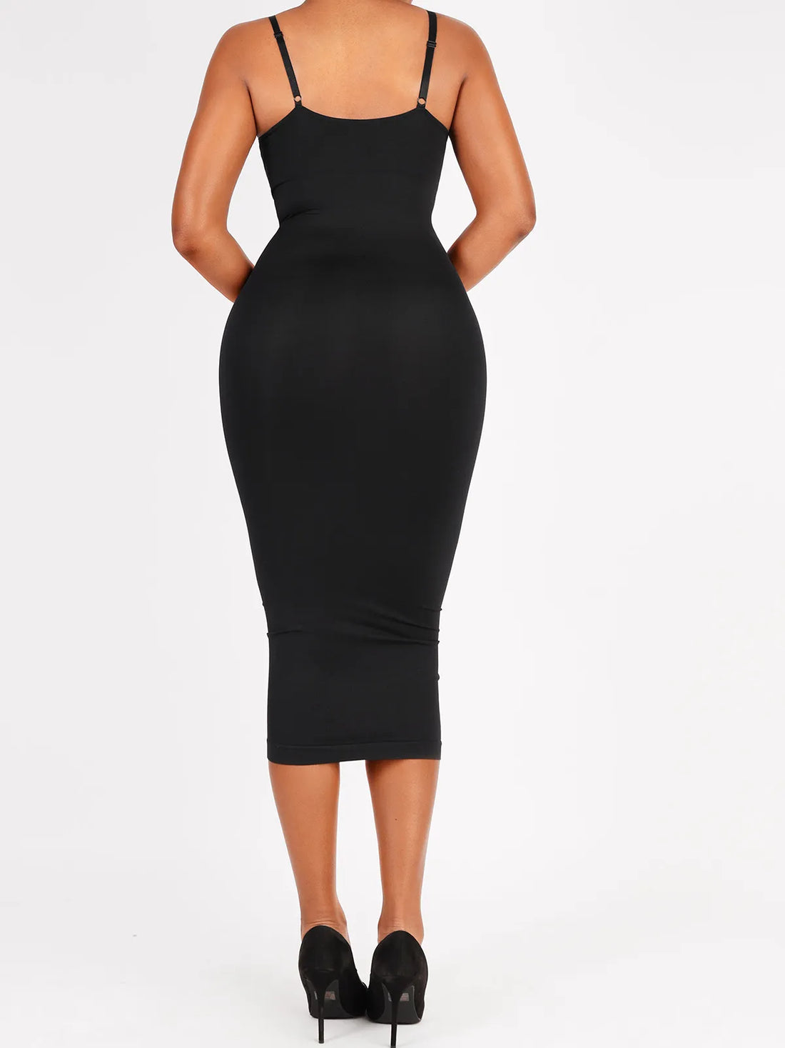 Shapewear Sleeveless Sculpting Seamless Dress Set