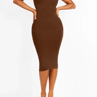 Shapewear Eco-Friendly Sculpting Seamless Midi Dress Set