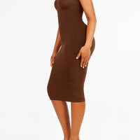 Shapewear Eco-Friendly Sculpting Seamless Midi Dress Set