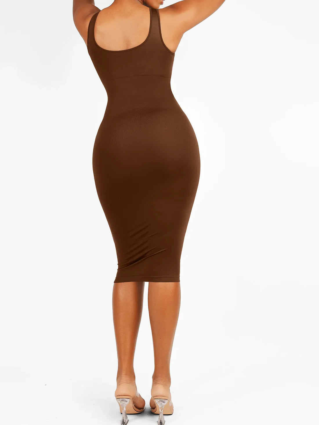 Shapewear Eco-Friendly Sculpting Seamless Midi Dress Set