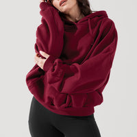Pullover Cloud Hoodie - Crimson