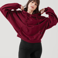 Pullover Cloud Hoodie - Crimson