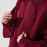 Pullover Cloud Hoodie - Crimson