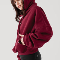 Pullover Cloud Hoodie - Crimson