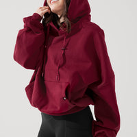 Pullover Cloud Hoodie - Crimson