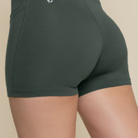 Contour Booty Short - Deep Forest