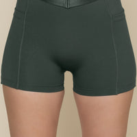 Contour Booty Short - Deep Forest