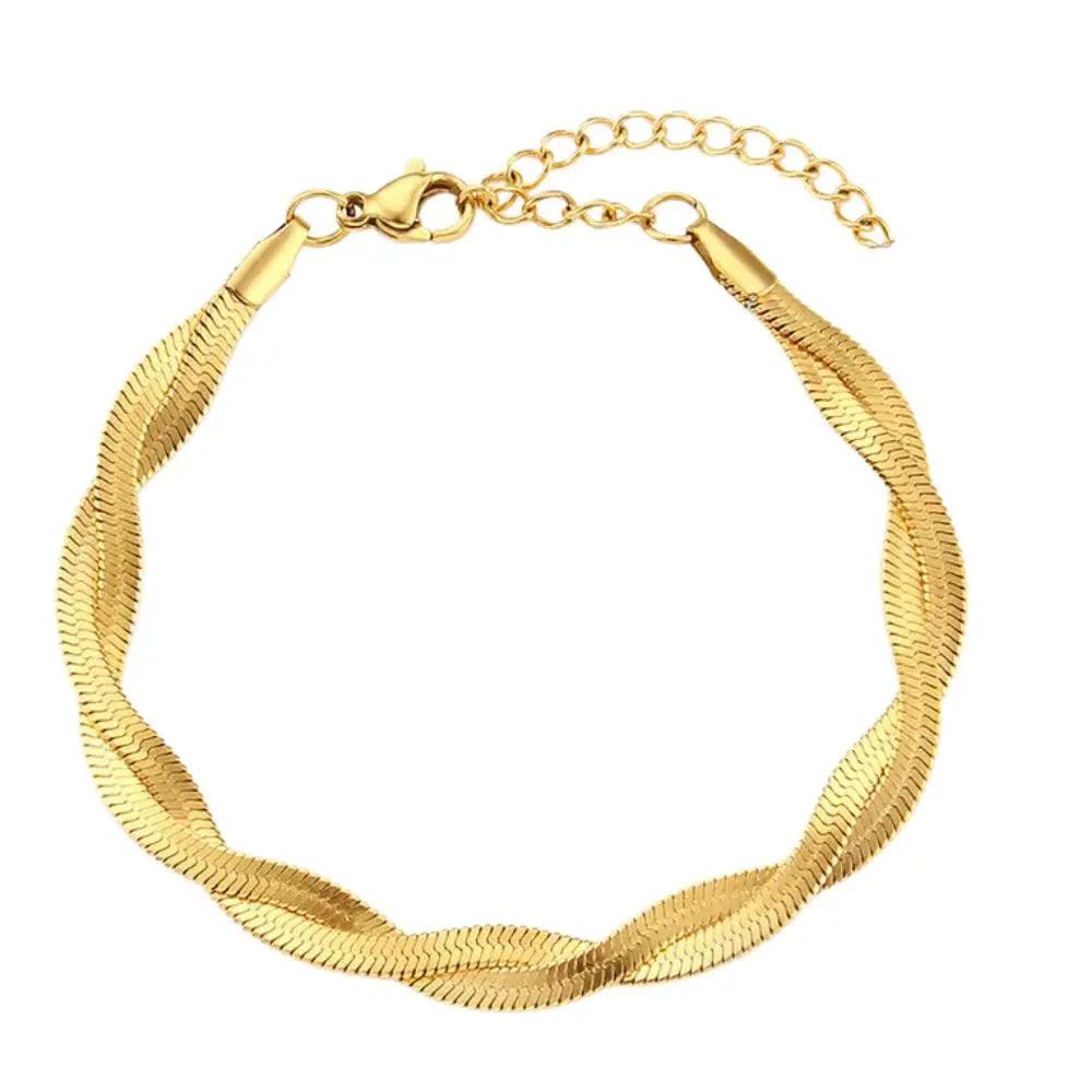 Twisted Herringbone Bracelet