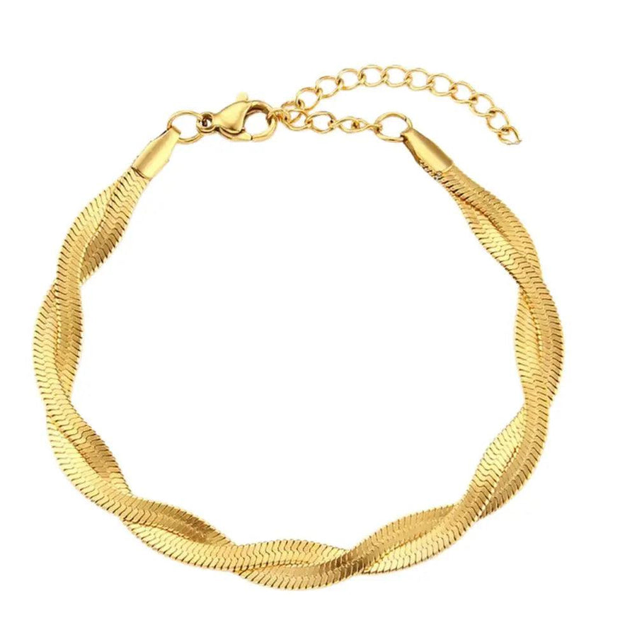 Twisted Herringbone Bracelet