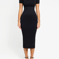 Shapewear Eco-Friendly Sculpting Seamless Midi Dress Set