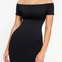 Shapewear Eco-Friendly Sculpting Seamless Midi Dress Set