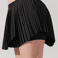 Ace ‘em Pleated Skort - Black