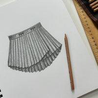 Ace ‘em Pleated Skort - Black