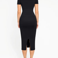 Shapewear Eco-Friendly Sculpting Seamless Midi Dress Set