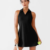 BRXL Workout Polo Collar Tennis Golf Dress