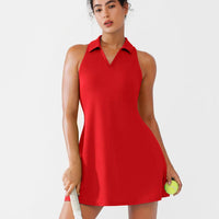 BRXL Workout Polo Collar Tennis Golf Dress