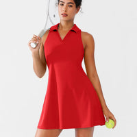 BRXL Workout Polo Collar Tennis Golf Dress