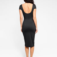 Shapewear Built-In Sculpting Midi Dress or Jumpsuit