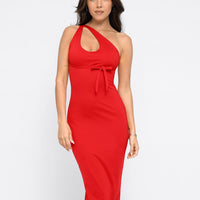 Shapewear Built-In Sculpting Midi Dress or Jumpsuit